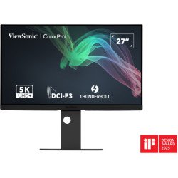 Monitor Viewsonic VP2788-5K, 68.6 cm (27"), 5120 x 2880 Pixeles, 5K Ultra HD, LED, 5 ms, Negro