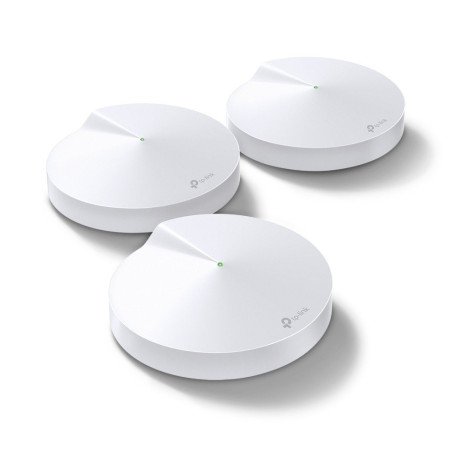 TP-Link Deco M5 3-Pack AC1300 whole-home sistema wi-fi para el hogar completo dual-band 802.11ac/a/b/g/n CPU quad-Core bluetooth