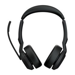 Diadema Jabra Evolve2 55, Inalámbrico, Oficina/Centro de llamadas, 20 - 20000 Hz, 130 g, Auriculares, Negro