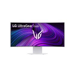 Monitor LG 34GX90SA-W, 86.4 cm (34"), 3440 x 1440 Pixeles, Wide Quad HD, OLED, Blanco