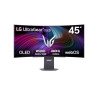 Monitor LG 45GX90SA-B, 114.3 cm (45"), 3440 x 1440 Pixeles, Wide Quad HD, OLED, 0.03 ms, Negro