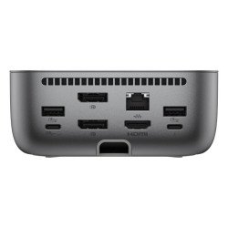 Base de conexión HP Thunderbolt 4 Ultra de 280 W G6, Alámbrico, Thunderbolt 4, 280 W, 10,100,1000,2500 Mbit/s, Gris, 8K Ultra HD