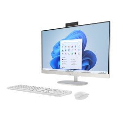 Computadora HP All-in-One 27-cr0272la PC, 68.6 cm (27"), Full HD, AMD Ryzen™ 7, 8 GB, Windows 11 Home, Blanco