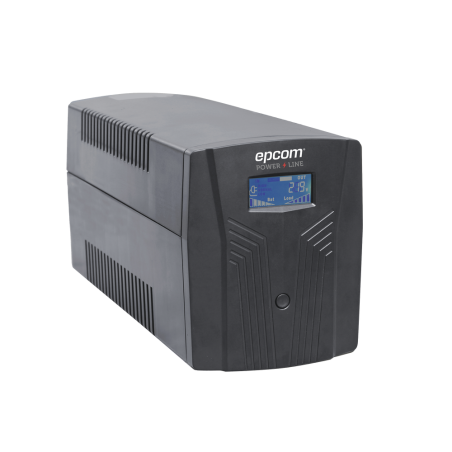 UPS de 1500VA/900W Con Display LCD y Regulador de Voltaje AVR, 6 Conta
