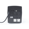 UPS de 1500VA/900W Con Display LCD y Regulador de Voltaje AVR, 6 Conta