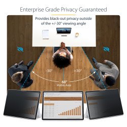 Filtro de privacidad para pantallas sin marco, Anti-blue, Antideslumbrante, Privacidad, 100 g