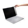 Filtro de privacidad magnético KENSINGTON para Surface Laptop de 13, 8 Pulgadas, K58363WW, color negro, reversible MATE  BRILLAN