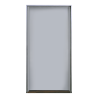 Puerta metálica galvanizada 3' 0 x 7' 0, Resistente a fuego por 180 mi