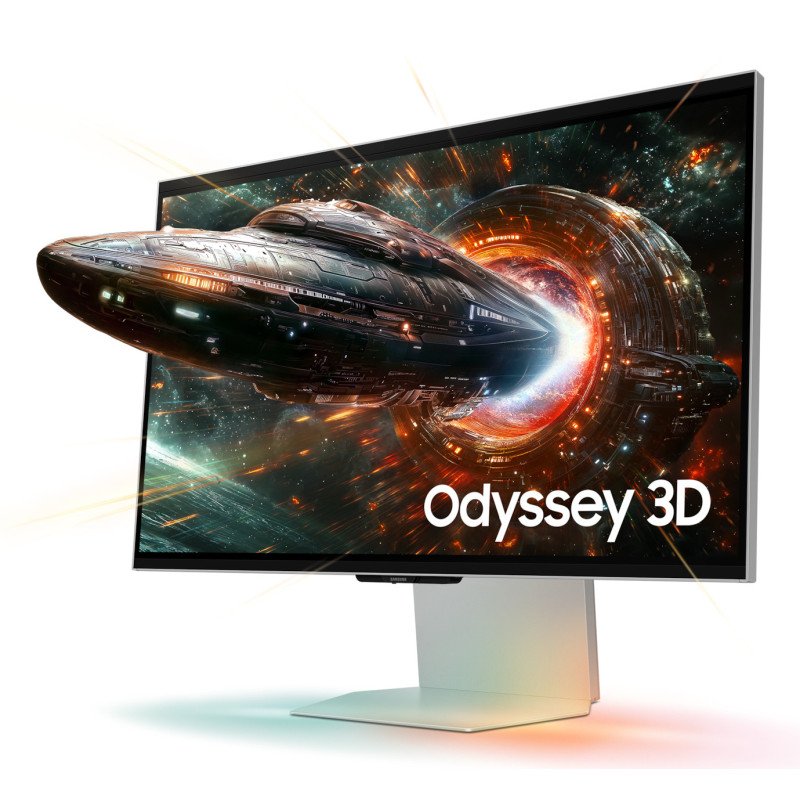 Monitor Samsung Odyssey 3D, 68.6 cm (27"), 2160 x 3840 Pixeles, 4K Ultra HD, LED, 1 ms, Plata