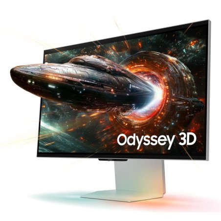 Monitor Samsung Odyssey 3D, 68.6 cm (27"), 2160 x 3840 Pixeles, 4K Ultra HD, LED, 1 ms, Plata