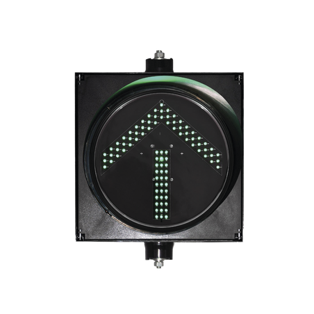 Semáforo, Señalización Flecha Verde, Diámetro 30cm, Luz LED .