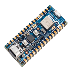Placa de Desarrollo IoT, Arduino Nano Matter, Microcontrolador MGM240S 78 MHz Cortex-M33, Bluetooth 5.3 + Thread, 1536 kB Flash,