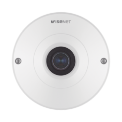 Cámara IP Fish Eye Interior 12 Megapixel, WDR 120dB, PTZ Digital 8X, Video Analíticos, MicroSD, H.265