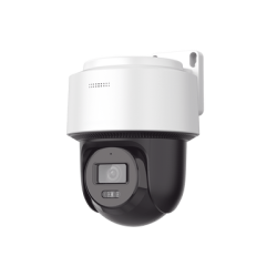 Cámara Domo PT IP 4 Megapixel, Lente 4 mm , Dual Light (30 mts IR + 30 mts Luz Blanca) , Autoseguimiento en Humanos, PoE, IP66,