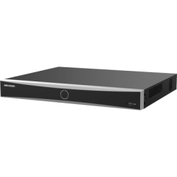 NVR 12 Megapixel (4K), 32 canales IP, 16 Puertos PoE+, Reconocimiento Facial, AcuSense (Evita Falsas Alarmas), 2 Bahías de Disco