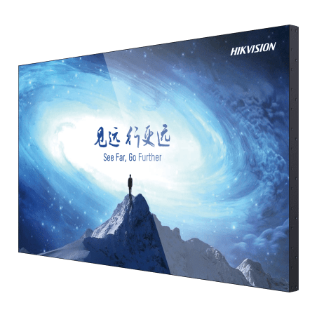 Pantalla LCD 65" 4K para Videowall, Entrada HDMI, VGA, DVI, DP, Monitor Robusto, Bisel Delgado (3.5 mm), Daisy Chain (Conexion e