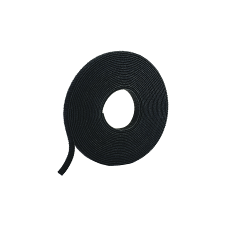 Rollo de cinta de contacto, 75 Pies (22.9m) - Negro