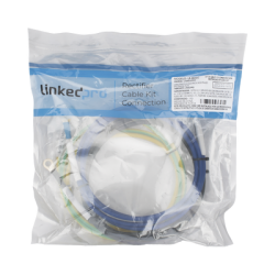 Kit de Cables de Conexión para Rectificador con OLT, 1.5 M (Compatible con rectificador LP-PSOLT-90A)