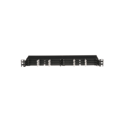 Panel de Distribución de Fibra Óptica, Acepta 18 Cassettes HD Flex™ en 4 Espacios, Hasta 144 Fibras, 1 UR