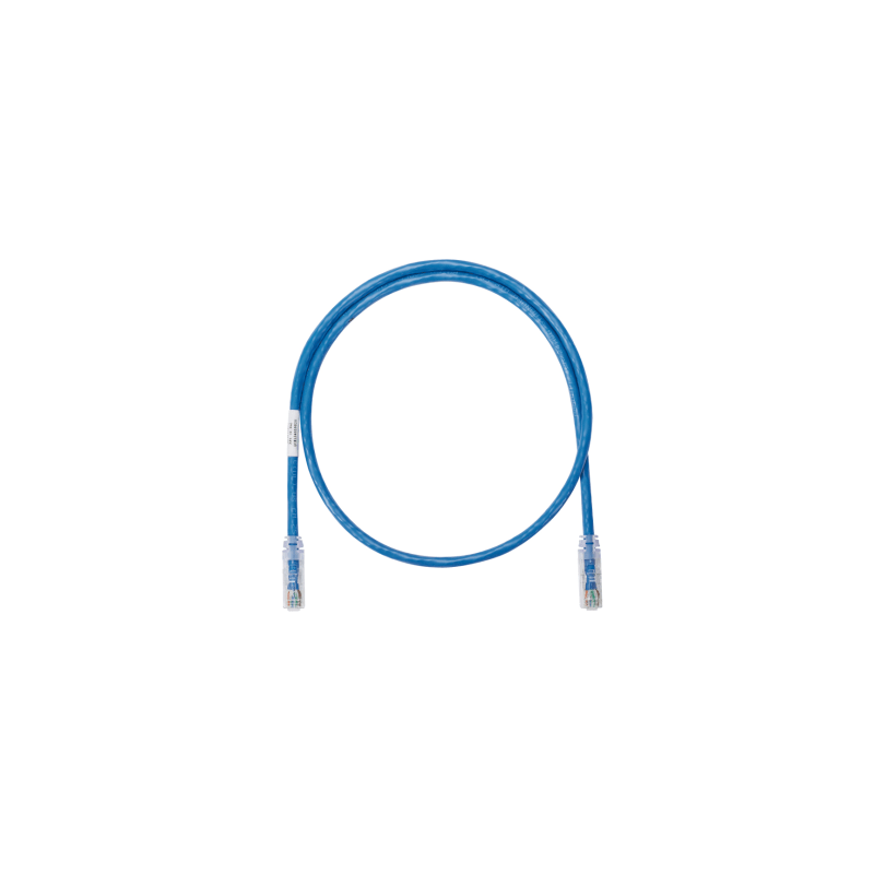 Cable de parcheo UTP Categoría 6, con plug modular en cada extremo, 40 ft., Azul