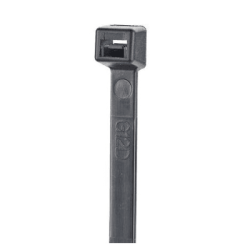 Cincho de Nylon 6.6 StrongHold™, 1220mm largo x 9mm ancho, Color Negro, Cámara impelente, Paquete de 50pz