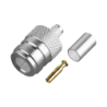 Conector N Hembra de Anillo Plegable para Cable PROFLEX o Grupo P, Plata, Oro, Teflón.