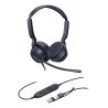 Diadema Alámbrica Yealink UH42 Dual con Audio HD y Conectividad USB-C A Certificada con Microsoft Teams