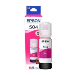 Cartucho Epson modelo T504 magenta, para L4150, L4160, tinta dye