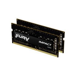Memoria RAM Kingston Fury Impact SODIMM DDR4 16GB 3200MT S CL20 1RX8 1.2V (kit of 2)