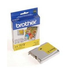 Brother LC51Y cartucho de tinta Original Amarillo