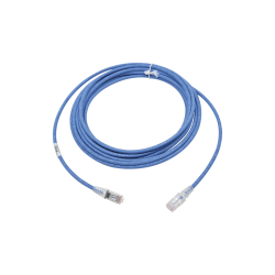 Patch Cord MC6 Modular Cat6 UTP, CM/LS0H, 20ft, Color Azul, Versión Bulk