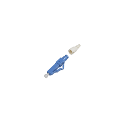 Conector de Fibra óptica pre-pulido LightBow LC/UPC Simplex, Monomodo OS1/OS2, Color Azul