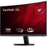 Monitor Viewsonic VA VA2416C, 59.9 cm (23.6"), 1920 x 1080 Pixeles, Full HD, LCD, 1 ms, Negro
