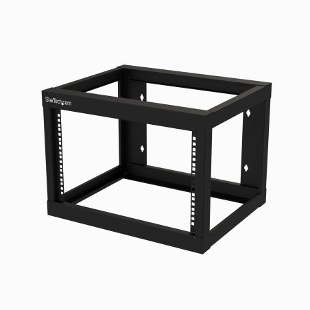Rack de Servidores Abierto de 6U de Pared StarTech.com, de 19 Pulgadas, de 2 Postes, con 18 Pulgadas de Profundidad