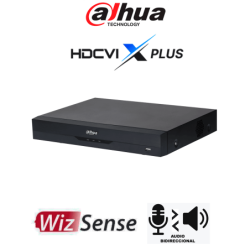 DVR de 8 Canales 5MP Lite WizSense, HDCVI X PLUS, Audio Bidireccional en los 8 Canales, H.265+, 8 Canales +4 IP, Hasta 12 Ch IP,
