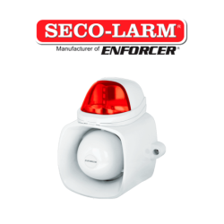 Sirena con estrobo, grabación de audios y con opción de uso de voceo