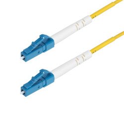 Cable de Fibra Óptica Simplex LC a LC (UPC) OS2 Monomodo de 1m, 9 125um, 40G 100G, Cable LSZH, Cable for Dispositivo de red, Ser