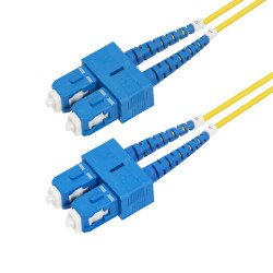 Cable de Fibra Óptica Dúplex SC a SC (UPC) OS2 Monomodo de 30m, 9 125um, 40G 100G, Cable LSZH, Cable for Dispositivo de red, Ser