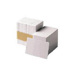 Tarjetas Zebra PVC PREMIER, Color BLANCO, Grosor 30 mil (0.76 mm). BANDA MAGNETICA HIGH COERCIVITY. Caja con 500 piezas