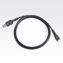 Cable micro USB Zebra, MC9500, Negro
