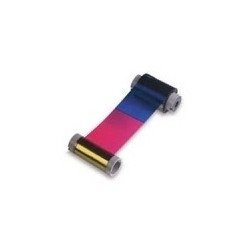 Cinta 5 paneles de color Zebra Iseries YMCKK 500 impresiones -
