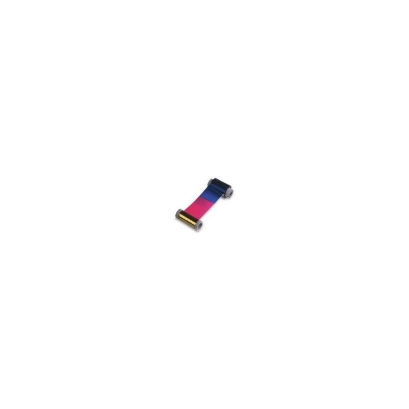 Cinta 5 paneles de color Zebra Iseries YMCKK 500 impresiones -