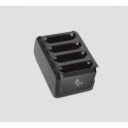 4 -slot battery charger for optional battery power pack