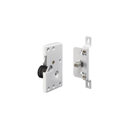 Cerradura eléctrica para puertas corredizas tipo gancho.