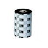 Cinta de resina ZEBRA 110 mm x 450 m (433 pulgadas x 1476 pies) 6200Resina núcleo de 25 mm (1 pulg) 6 caja
