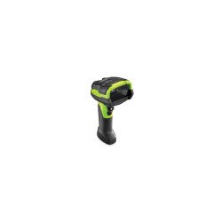 Escáner Industrial Zebra Inalámbrico DS3678-SR 1D, 2D (Lectura Estandar de hasta 1.5m) Rugged con Motor Vibrador incluye (CBA-U4