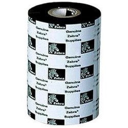 Cinta Zebra 02000BK11045, Transferencia térmica, Negro, Caja con 24 cintas