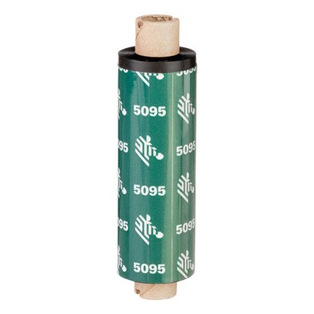RIBBON RESINA 60mmx450m (2.36inx1476ft), 5095, High Performance, 25mm (1in) core, Tabletop. Seis rollos
