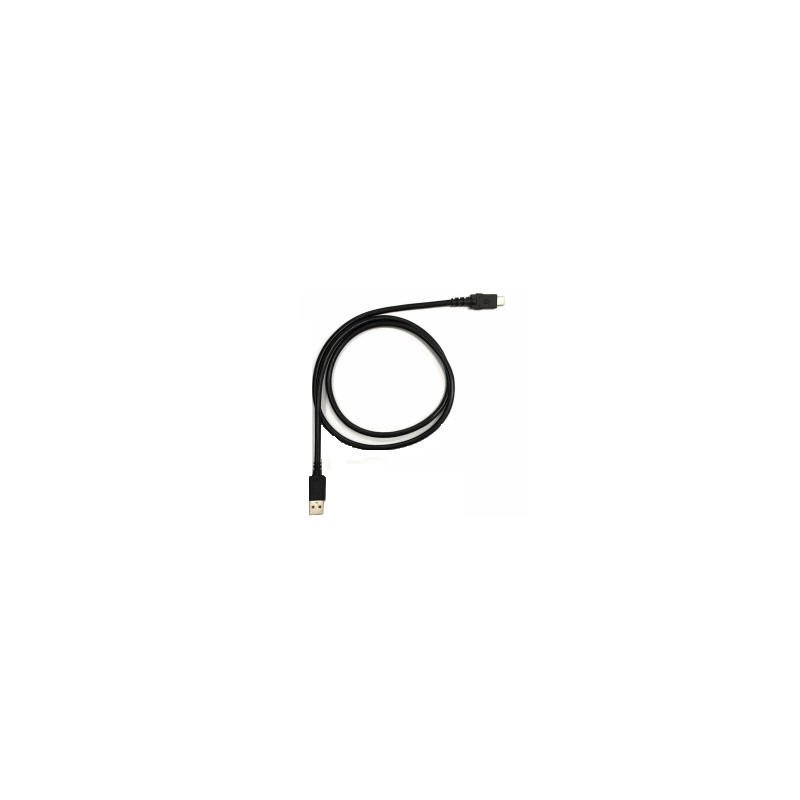 Cable Zebra USB a Macho C Macho 1 Metro Negro