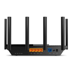 Enrutador portátil TP-Link Archer AX72, Wi-Fi 6 (802.11ax), Doble banda (2,4 GHz / 5 GHz), Ethernet, Negro